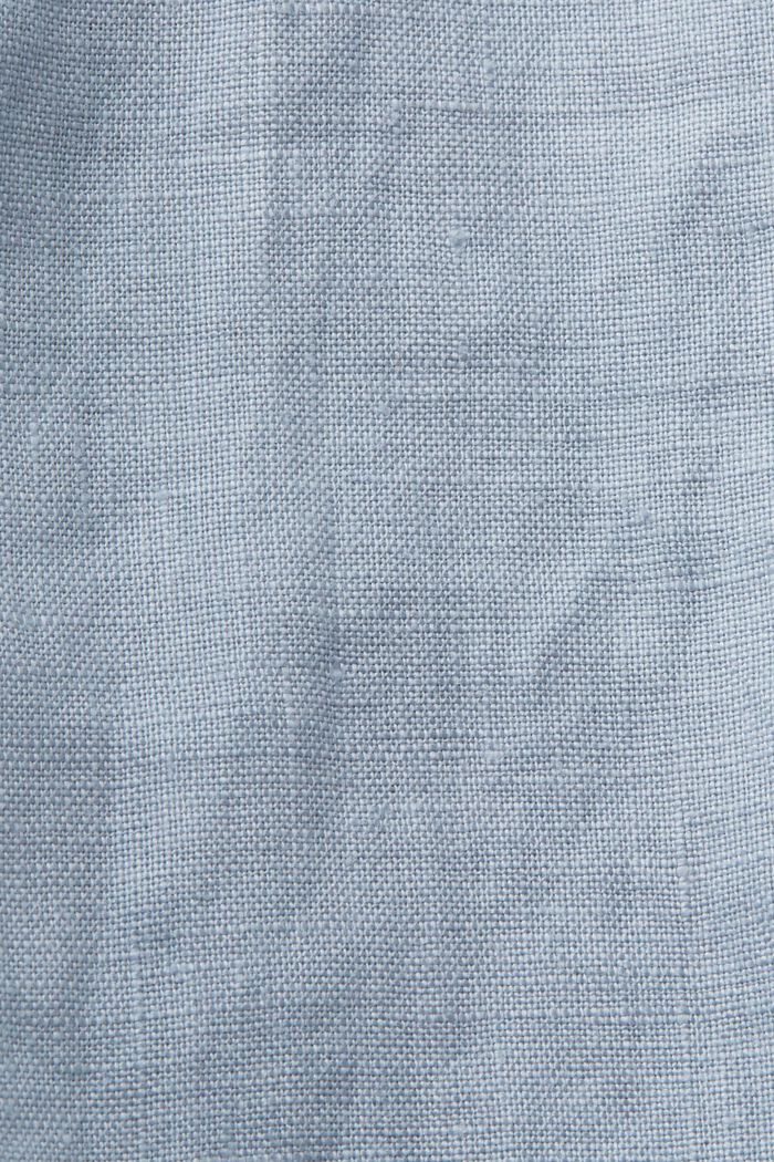 Lniana koszula, LIGHT BLUE LAVENDER, detail image number 5