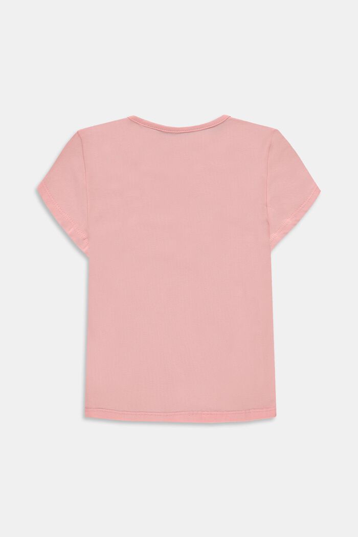 T-shirt z nadrukiem z bawełny, PASTEL PINK, detail image number 1