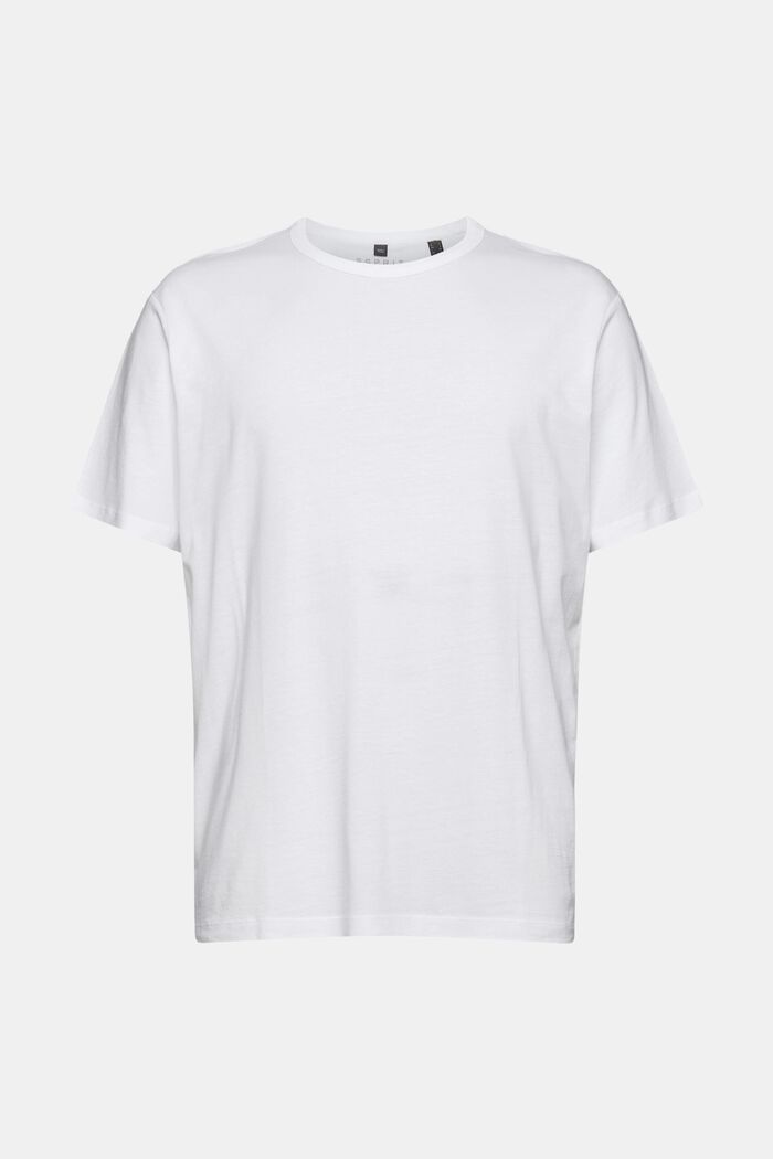 Z włóknem TENCEL™: T-shirt oversize, WHITE, detail image number 5