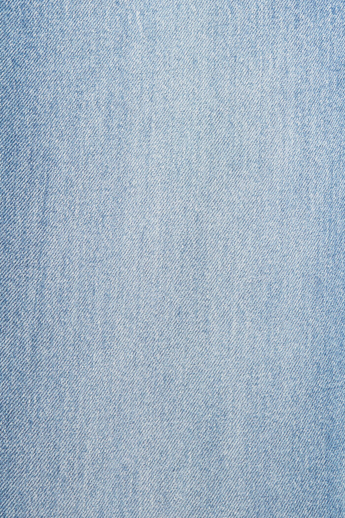 Skrócone dżinsy jak z lat 80., TENCEL™, BLUE LIGHT WASHED, detail image number 6