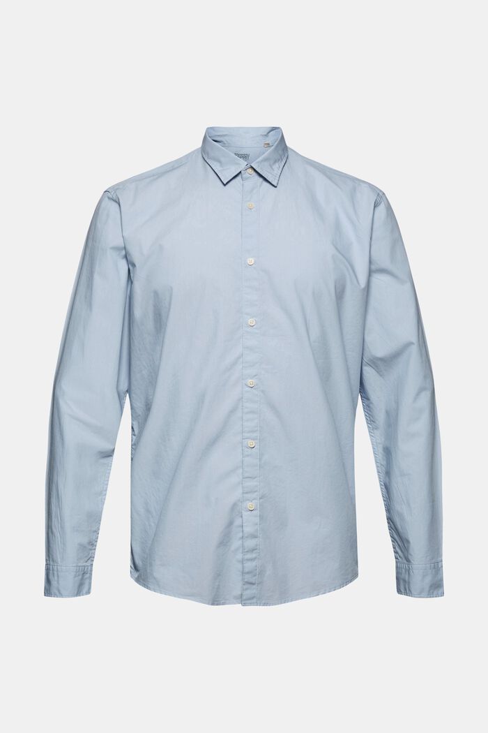 Koszula ze 100% bawełny ekologicznej pima, LIGHT BLUE, detail image number 7