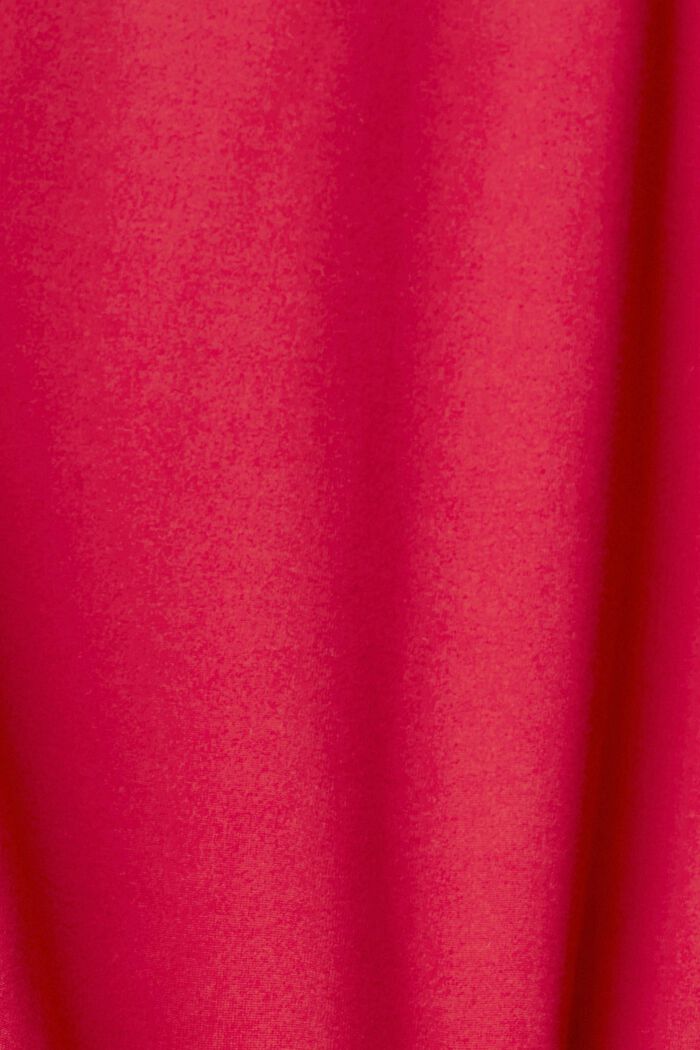 Bluza ze ściąganym sznurkiem przy dekolcie, CHERRY RED, detail image number 1