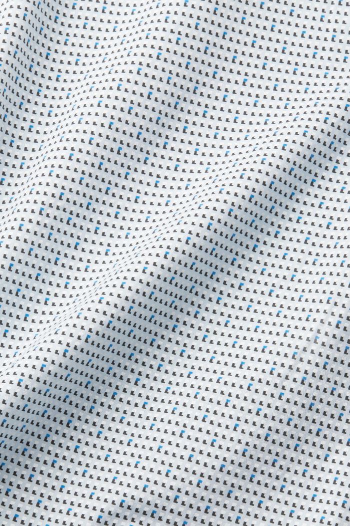 Koszula o fasonie slim fit ze wzorem na całej powierzchni, LIGHT BLUE, detail image number 5