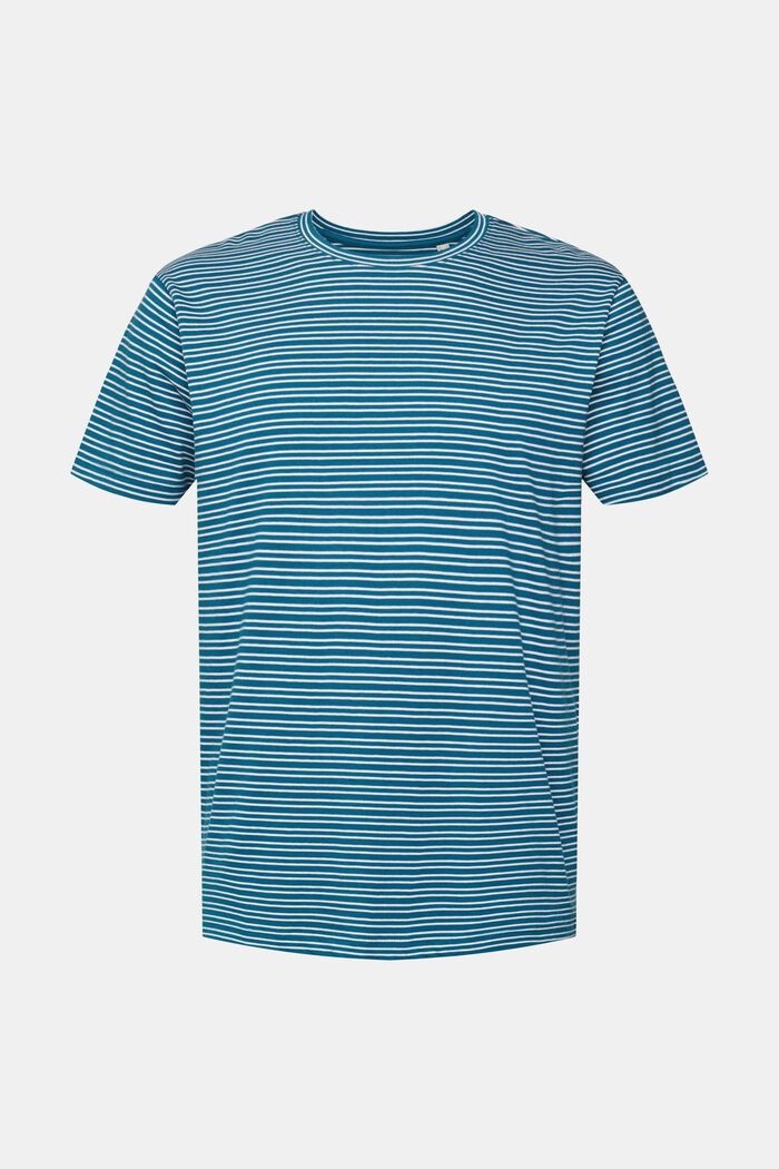 T-shirt z dżerseju, 100% bawełny, PETROL BLUE, detail image number 2