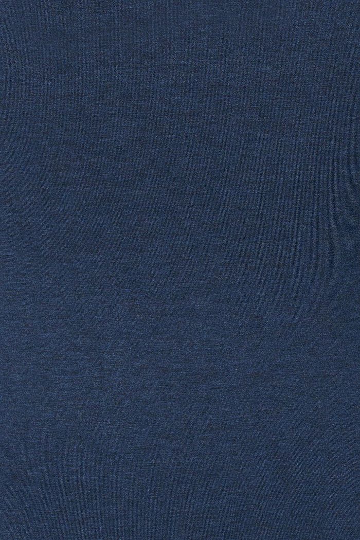 Koszulka z długim rękawem i wiązaniem z boku, DARK BLUE, detail image number 5