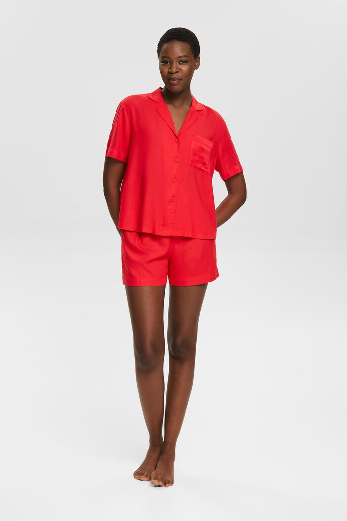 Krótka piżama, RED, detail image number 1