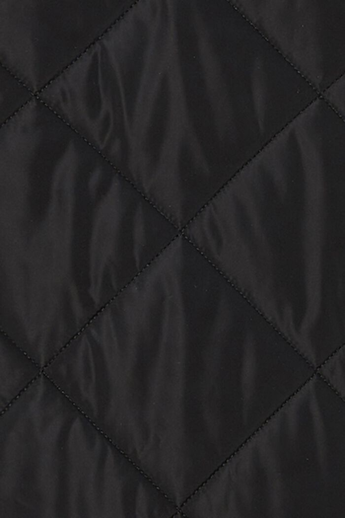 MATERNITY Ocieplana pikowana kurtka ciążowa 3-w-1, BLACK INK, detail image number 4