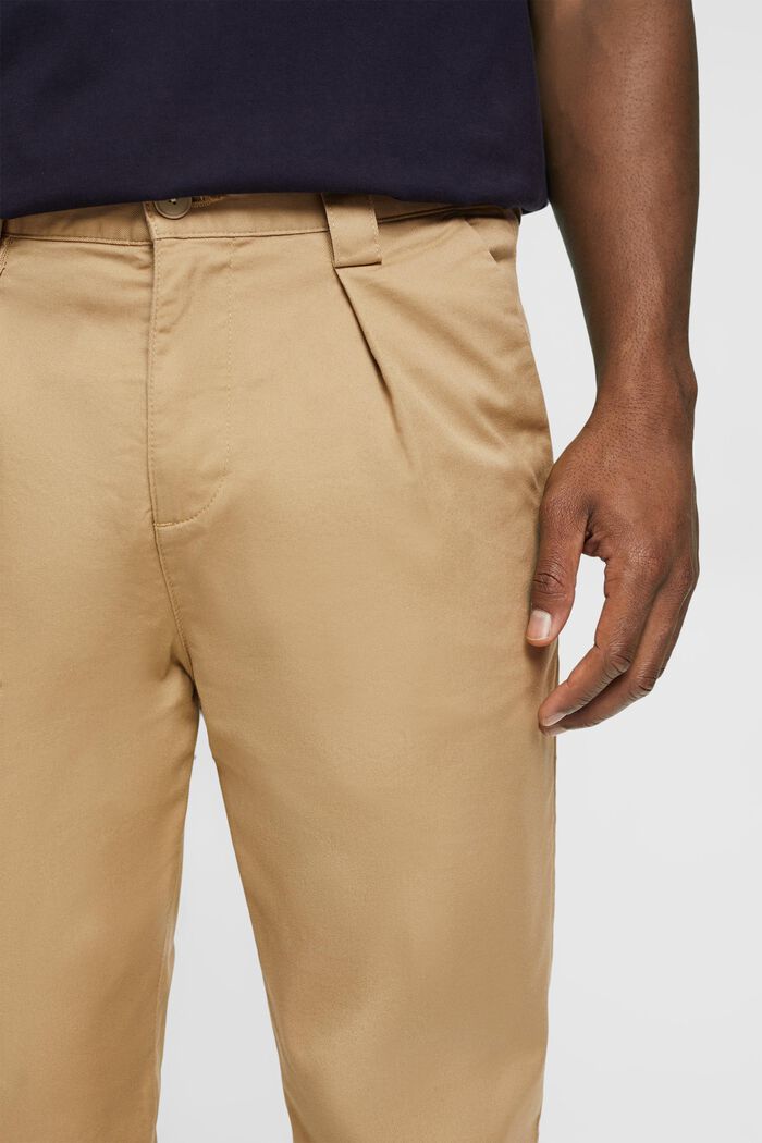 Chinosy wide fit, BEIGE, detail image number 0