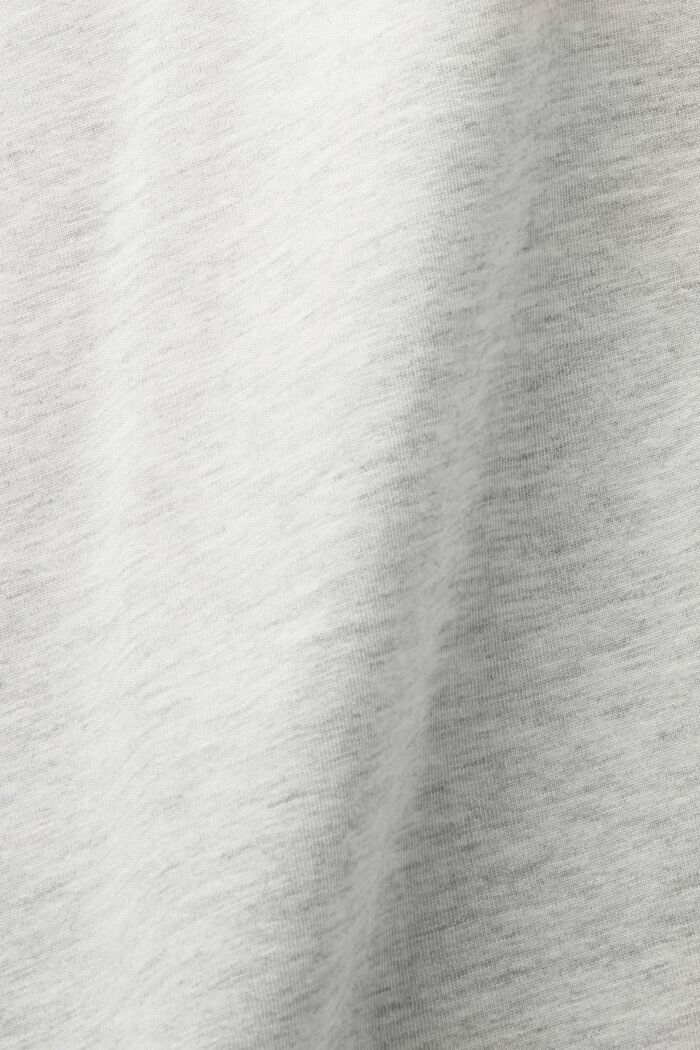 T-shirt melanżowy z okrągłym dekoltem, ICE, detail image number 5
