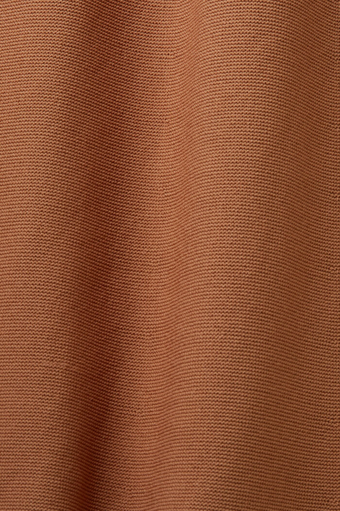 Dzianinowa sukienka mini, CAMEL, detail image number 5