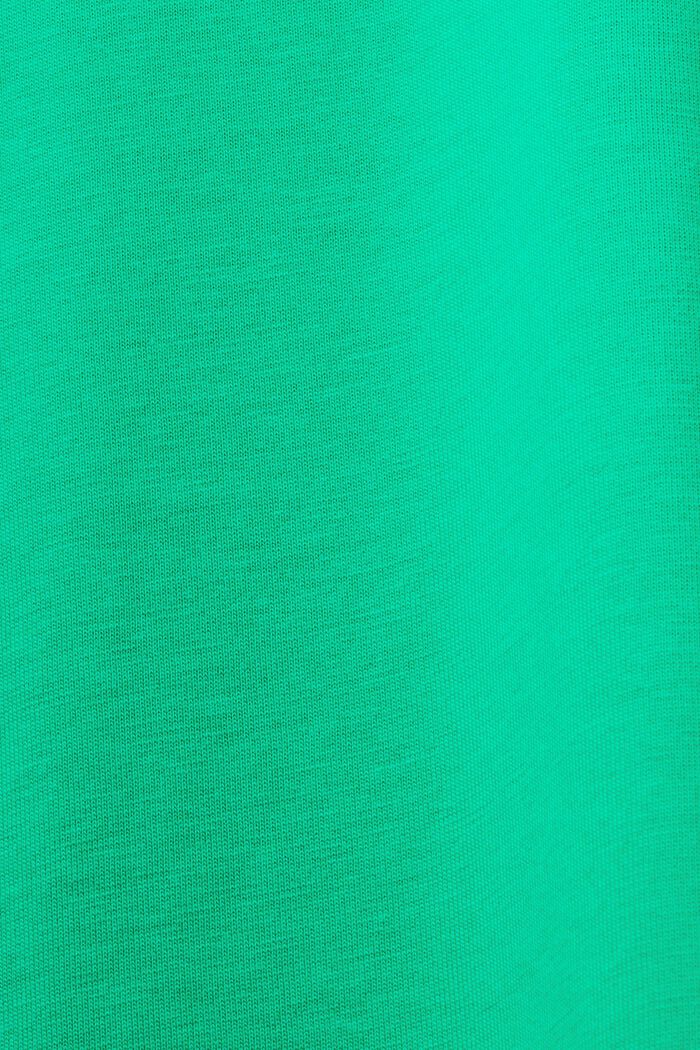 T-shirt z dżerseju z bawełny pima, GREEN, detail image number 6