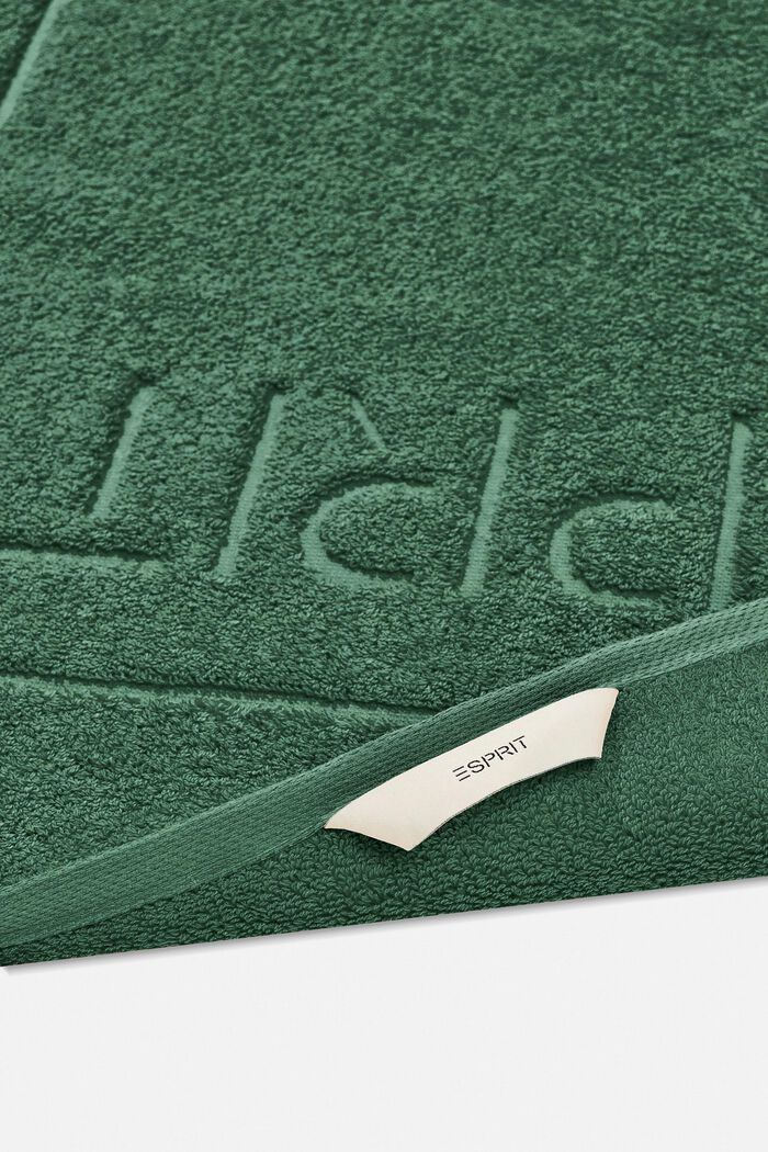 Mata łazienkowa z materiału frotte, 100% bawełny, MOSS GREEN, detail image number 1
