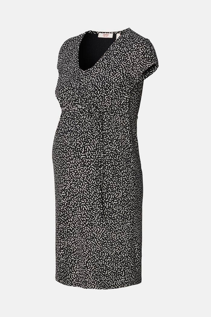 MATERNITY Sukienka z nadrukiem, DEEP BLACK, detail image number 5