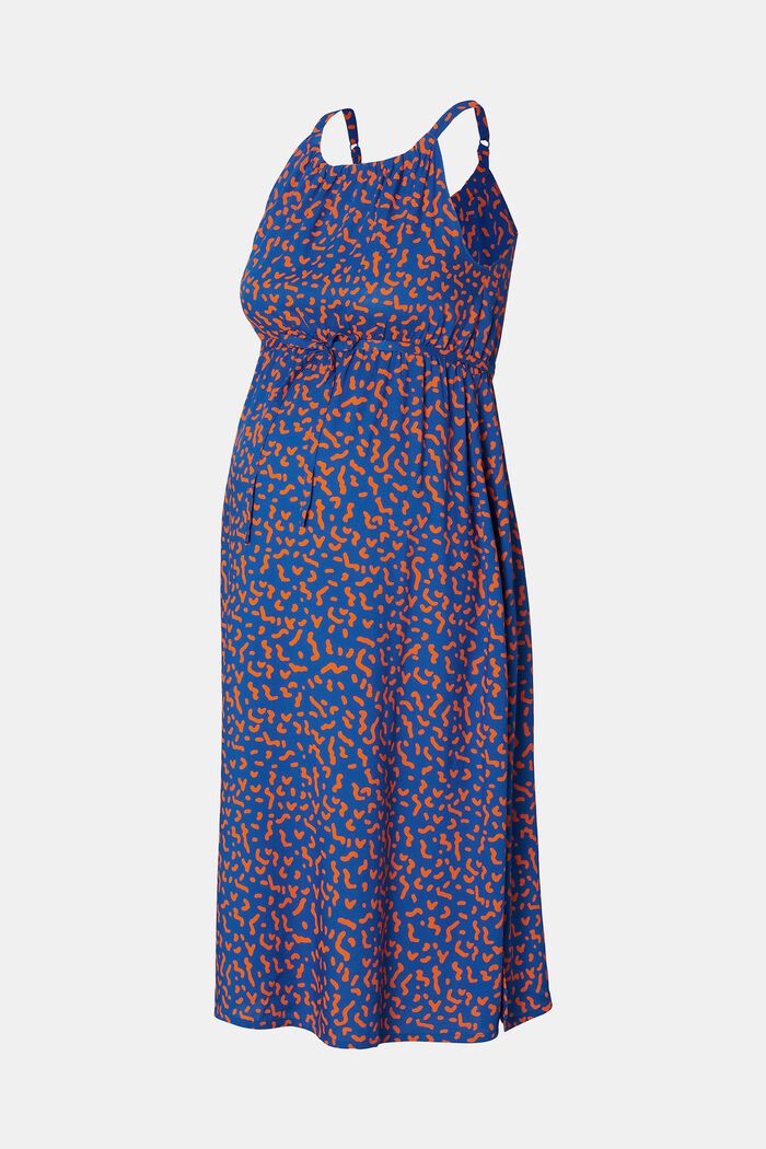 MATERNITY Sukienka bez rękawów z nadrukiem, ELECTRIC BLUE, detail image number 4