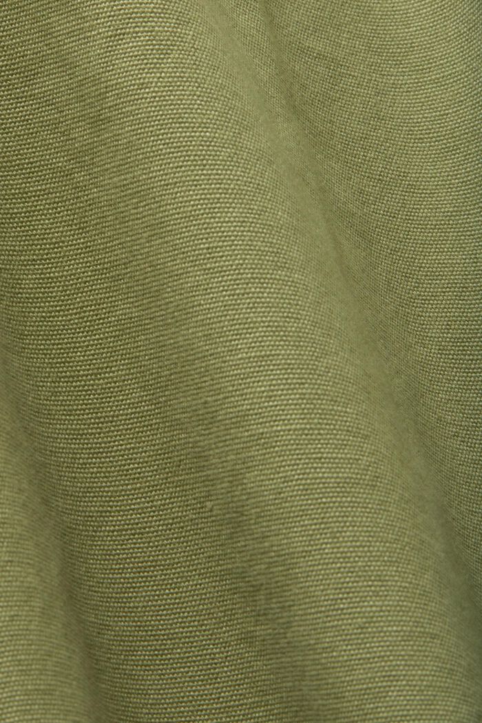 Kurtka przejściowa typu parka, 100% bawełny, OLIVE, detail image number 4