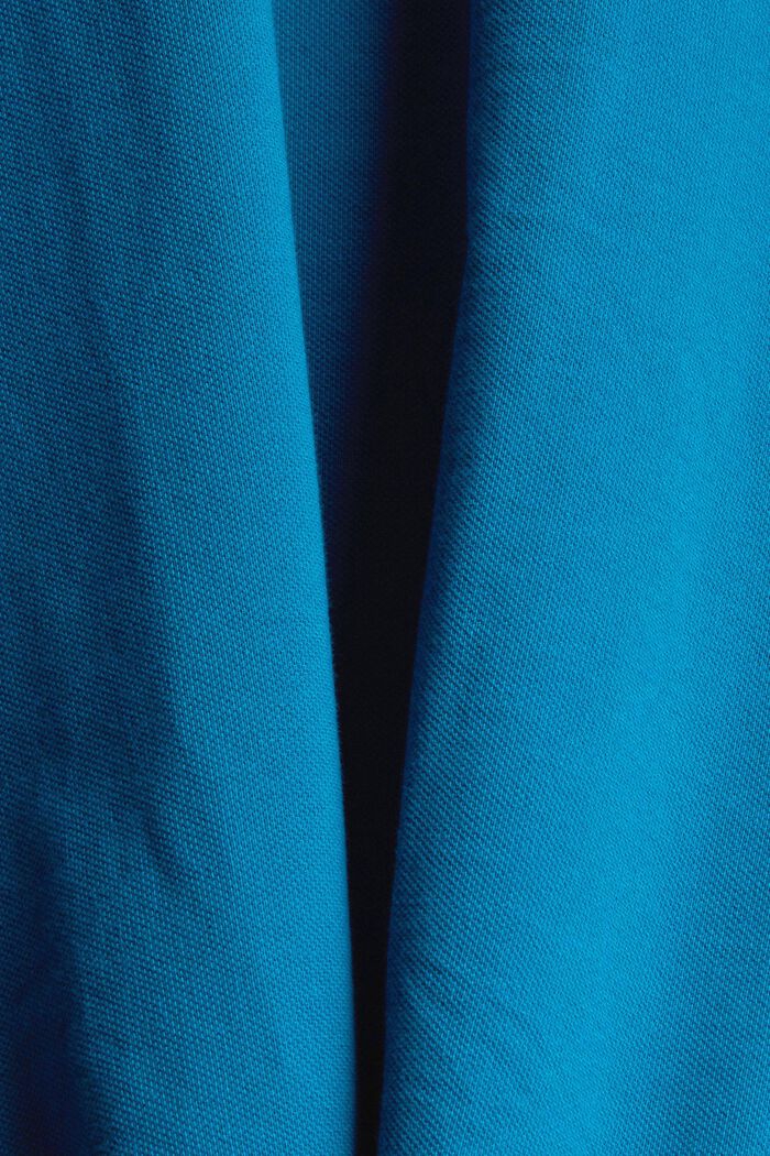 Koszulka z bawełny, TEAL BLUE, detail image number 4