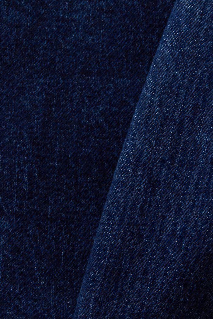 Dżinsy slim fit w stylu retro z wysokim stanem, BLUE MEDIUM WASHED, detail image number 6