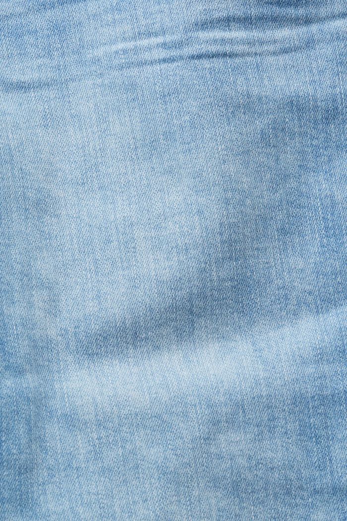 Dżinsy capri z bawełny organicznej, BLUE LIGHT WASHED, detail image number 5