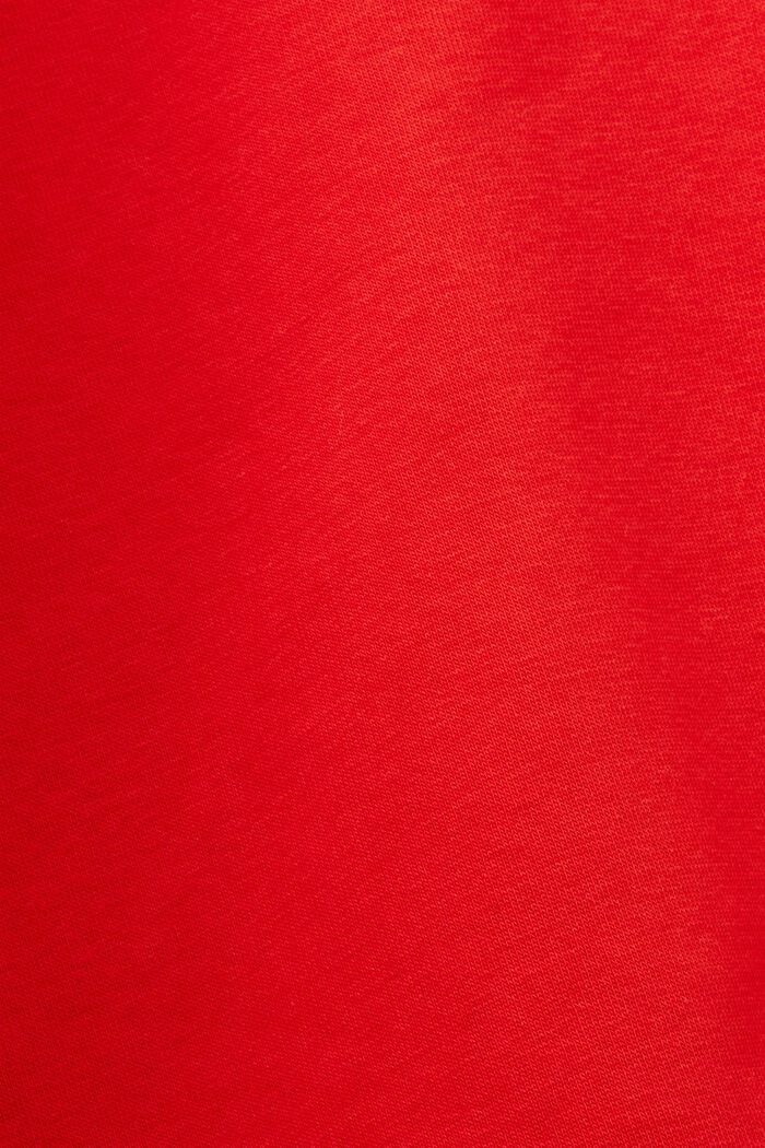 Bluza z logo, RED, detail image number 5