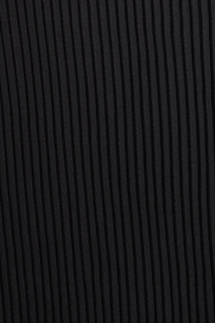 Plisowana sukienka bez rękawów, LENZING™ ECOVERO™, BLACK, detail image number 5