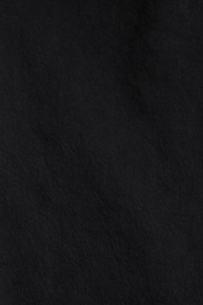 Dżinsowe kuloty z efektami znoszenia, BLACK, detail image number 4