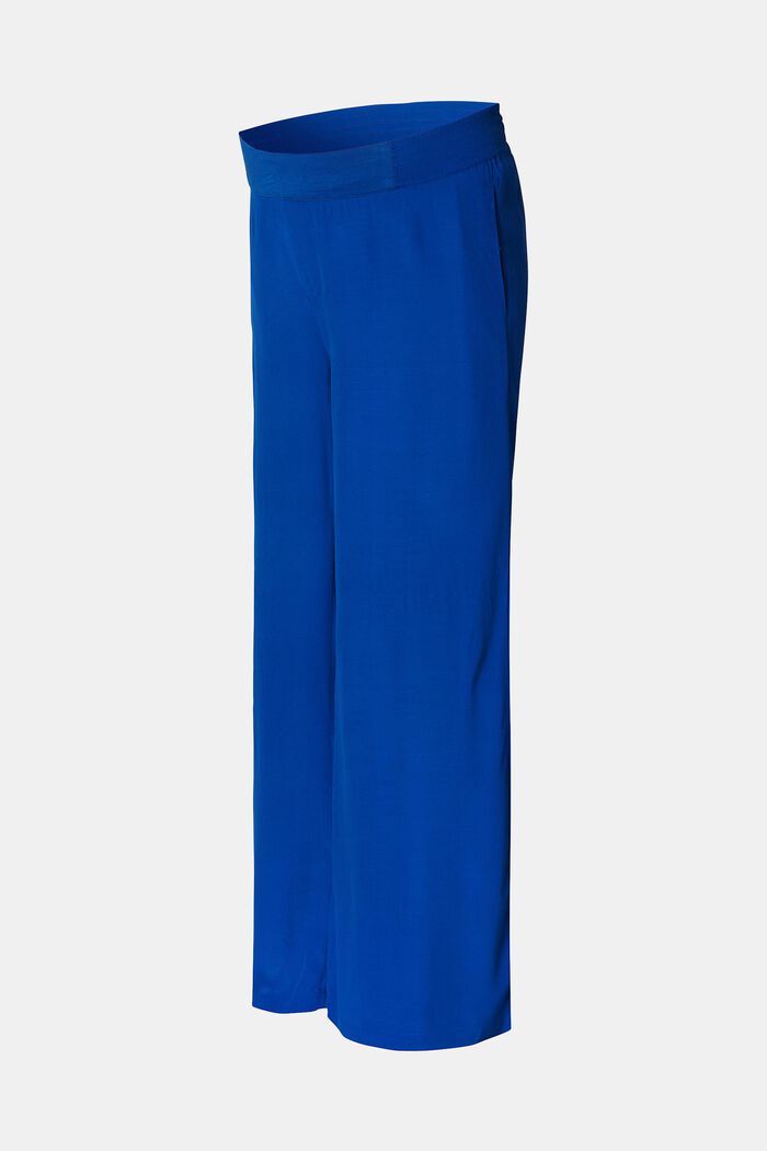 MATERNITY spodnie z szerokimi nogawkami, ELECTRIC BLUE, detail image number 4