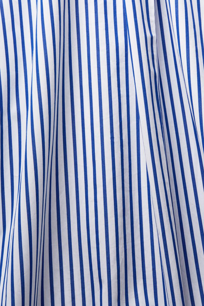 Koszula w paski z popeliny, BRIGHT BLUE, detail image number 5