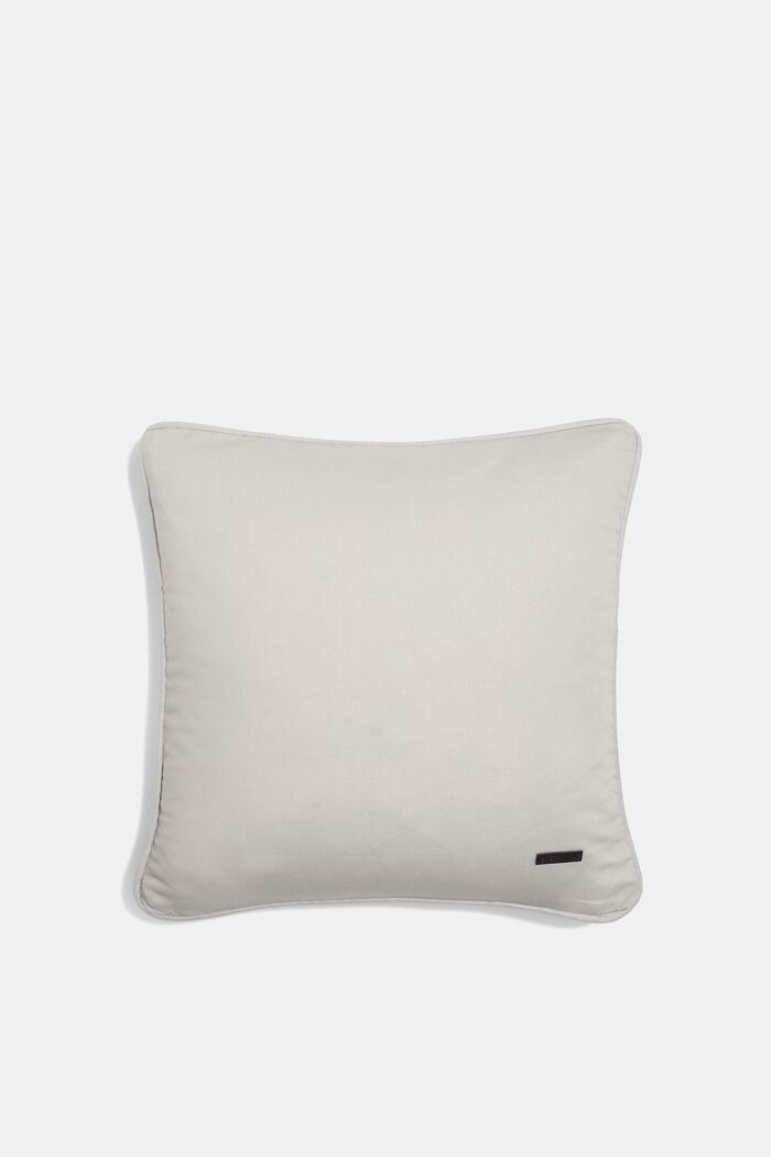 Poszewka na poduszkę, 100% bawełny, LIGHT GREY, overview