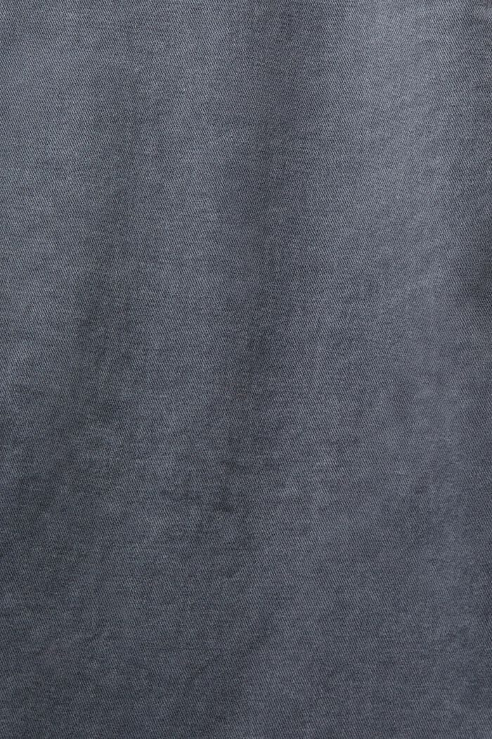 Wąskie spodnie chino, DARK GREY, detail image number 5