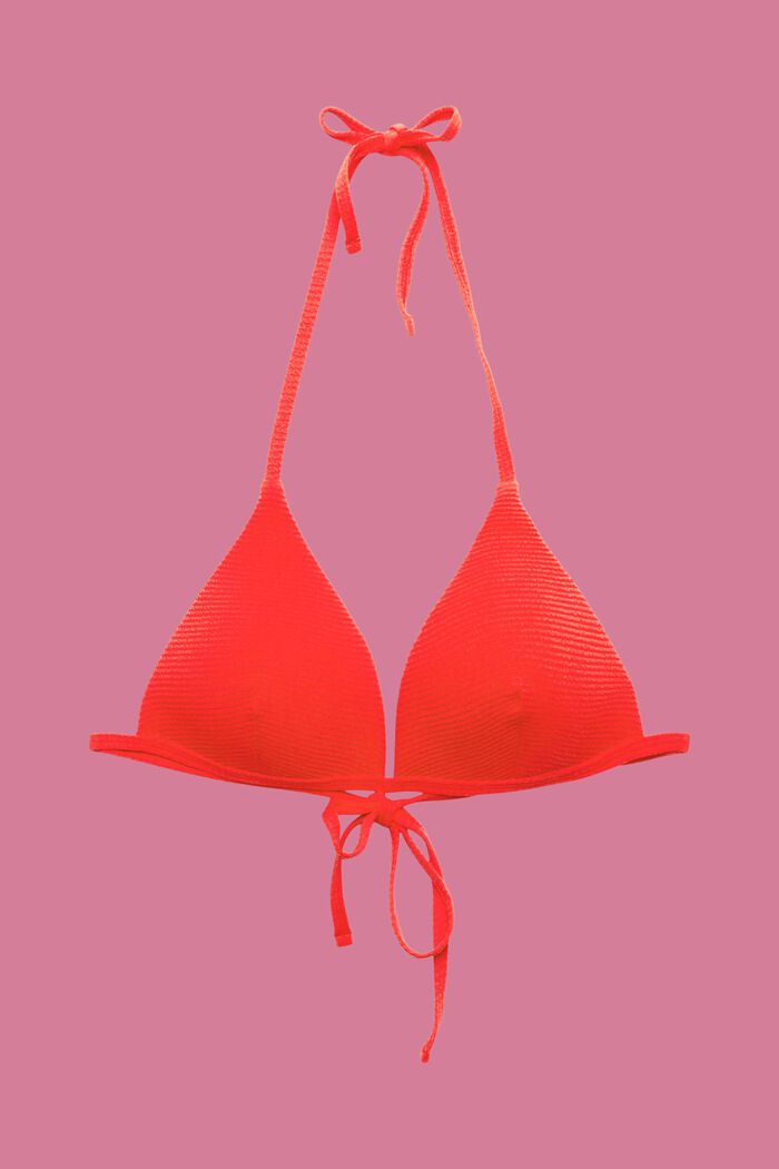 Wyściełana góra od bikini, RED, detail image number 4