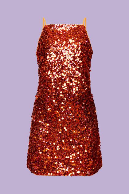 Cekinowa sukienka mini