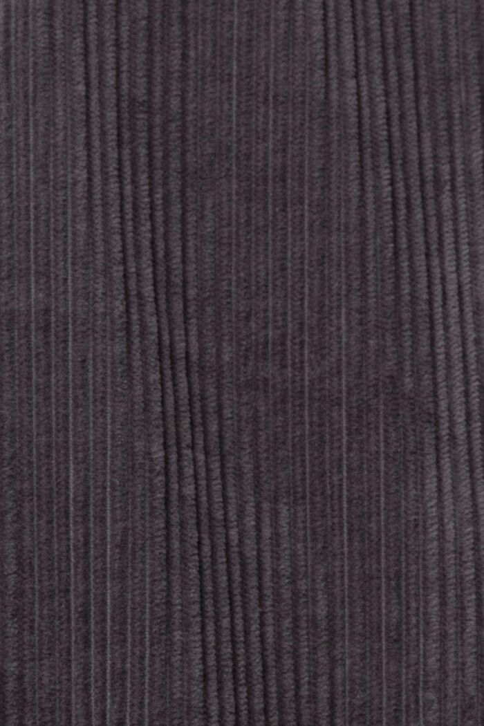 Spodnie z szerokimi nogawkami ze sztruksu mix & match, ANTHRACITE, detail image number 1