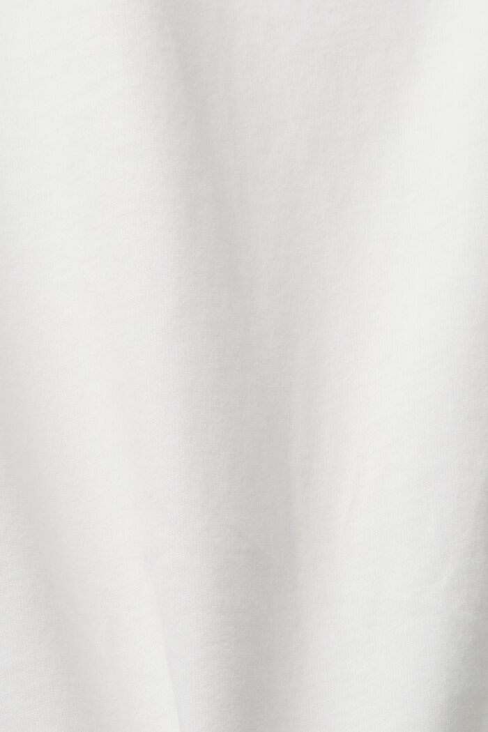 Koszula z długim rękawem i łódkowym dekoltem, OFF WHITE, detail image number 1