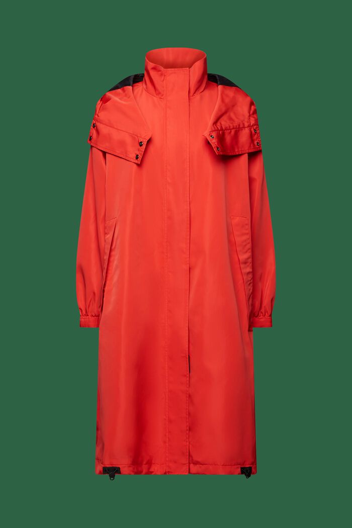 Płaszcz z odpinanym kapturem, RED, detail image number 6