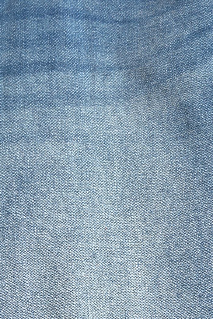 Elastyczne dżinsy z mieszanki z bawełną ekologiczną, BLUE LIGHT WASHED, detail image number 4