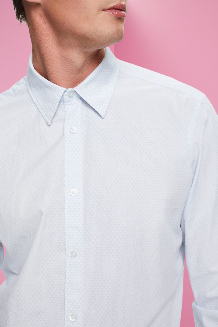 Koszula o fasonie slim fit ze wzorem na całej powierzchni, WHITE, detail image number 2