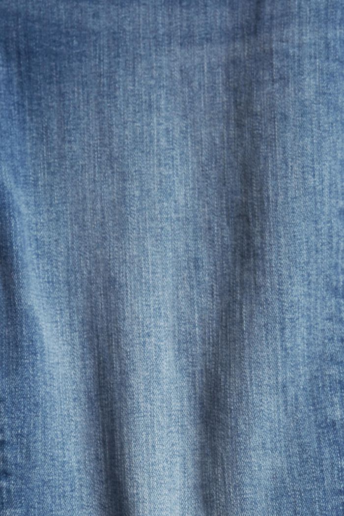 Dżinsy bootcut z bawełny ekologicznej, BLUE LIGHT WASHED, detail image number 1