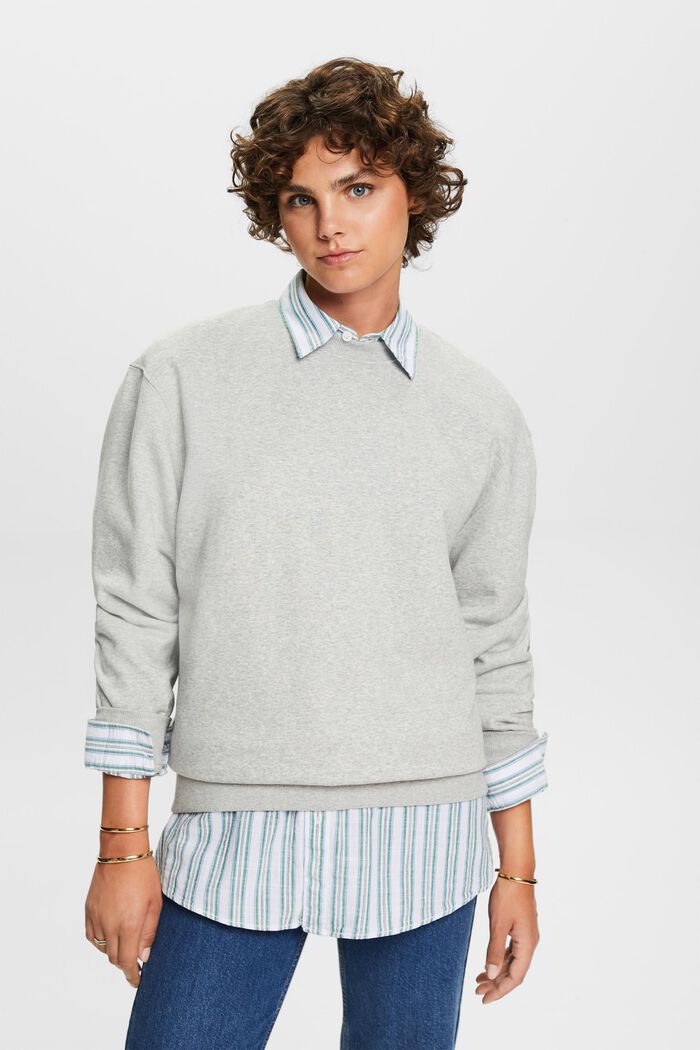 Bluza z mieszanki bawełnianej, LIGHT GREY, detail image number 0