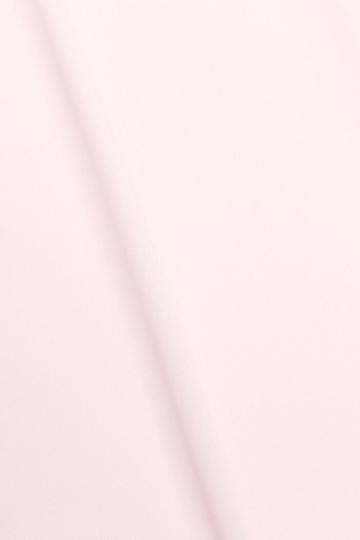 Sukienka mini bez rękawów z szyfonowej krepy, PASTEL PINK, detail image number 5