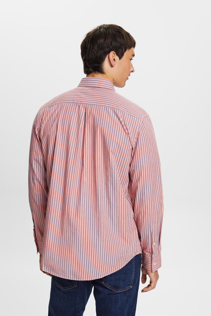 Koszula w paski, 100% bawełny, CORAL RED, detail image number 2