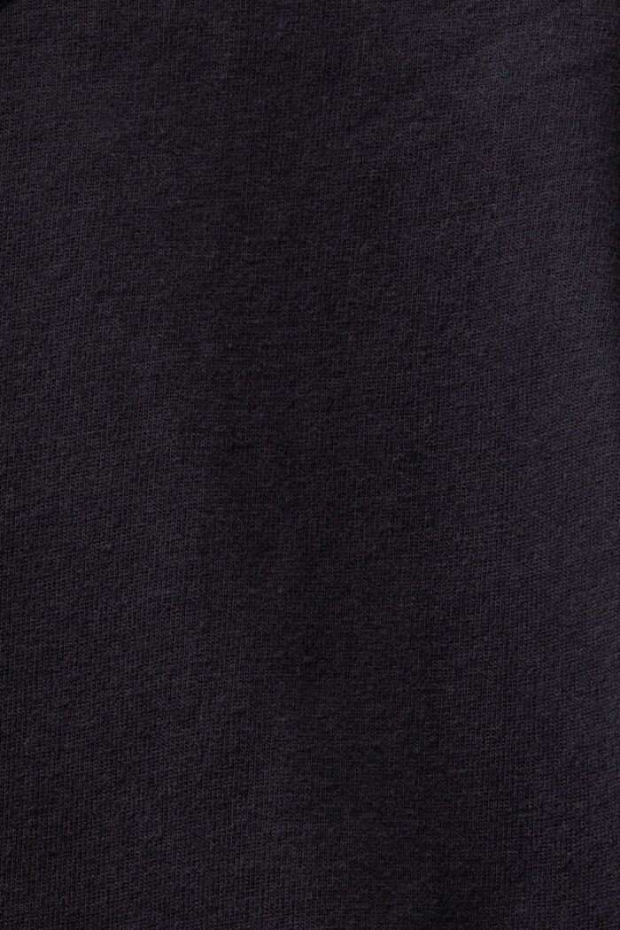 Koszulka z długim rękawem i okrągłym dekoltem, BLACK, detail image number 5