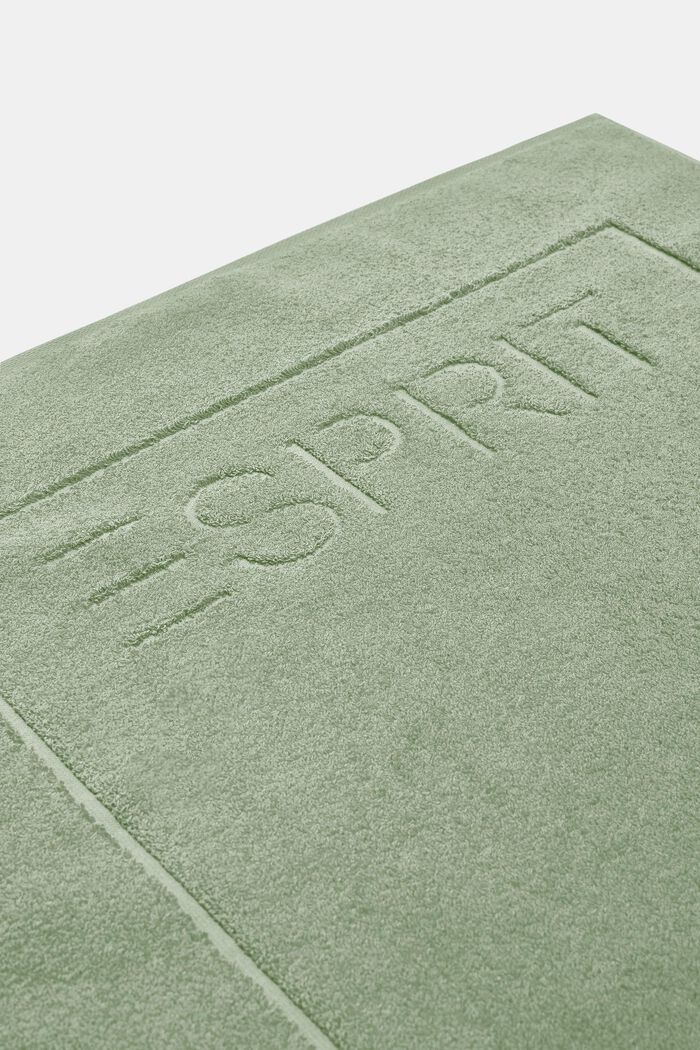 Mata łazienkowa z materiału frotte, 100% bawełny, SOFT GREEN, detail image number 1
