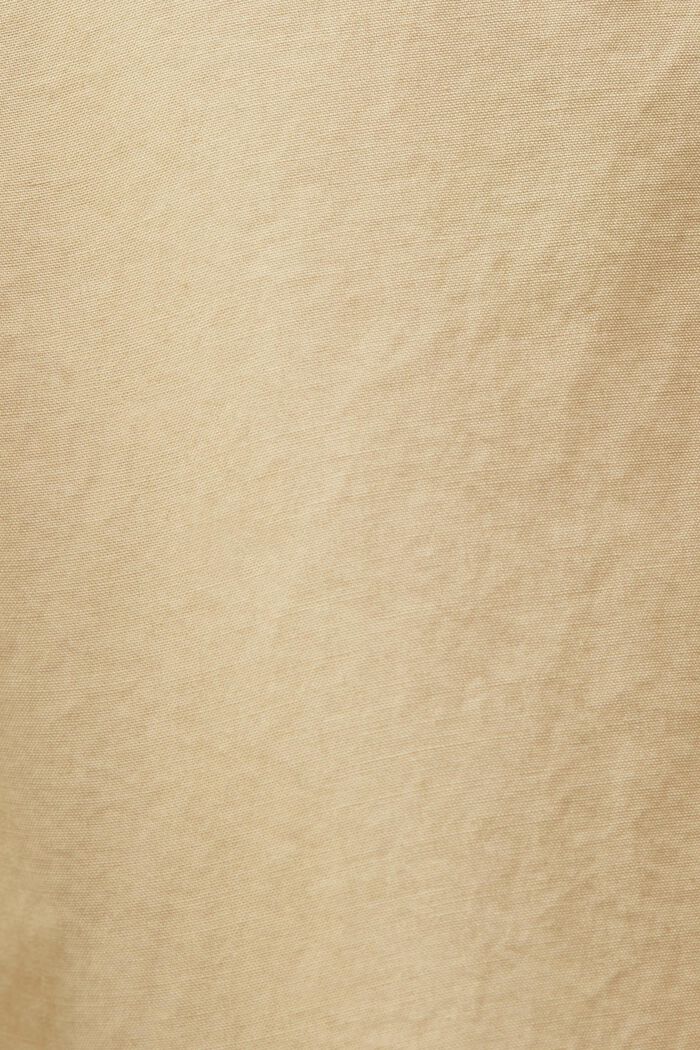 Spódnica mini ze 100% bawełny, SAND, detail image number 6