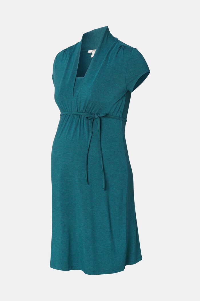 Dżersejowa sukienka z funkcją karmienia, INDIAN JADE, detail image number 6