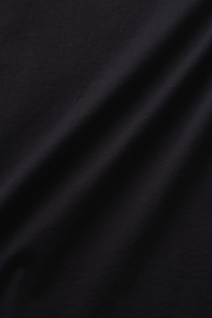 T-shirt w stylu space-dye, BLACK, detail image number 4