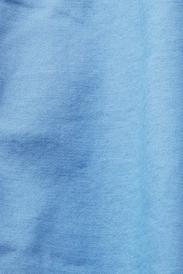 Szorty z twillu bawełnianego, LIGHT BLUE, detail image number 6