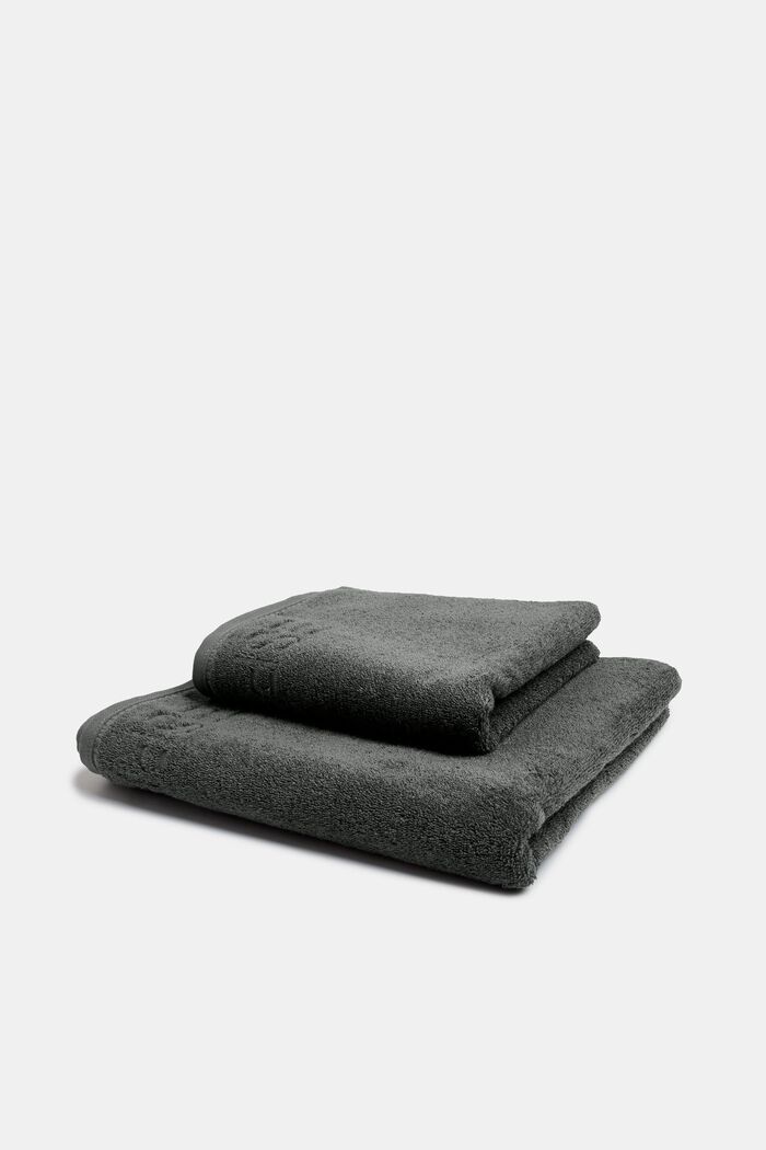 Z TENCELEM™: seria jednokolorowych ręczników z froty, ANTHRACITE, detail image number 3