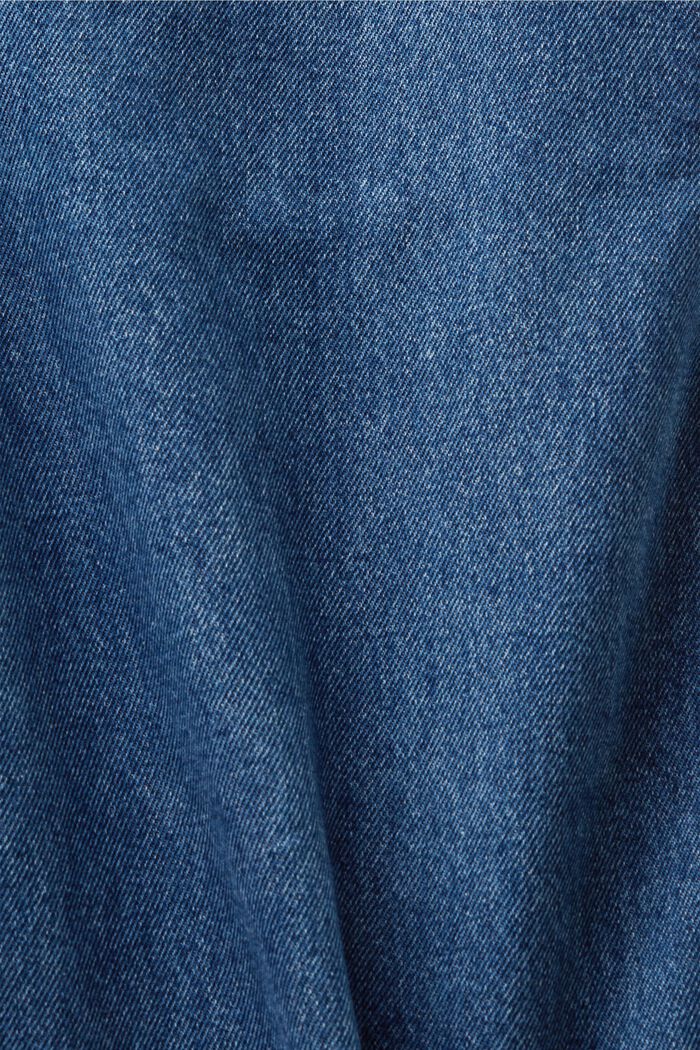 Dżinsy w stylu retro z wysokim stanem i szerokimi nogawkami, BLUE MEDIUM WASHED, detail image number 6