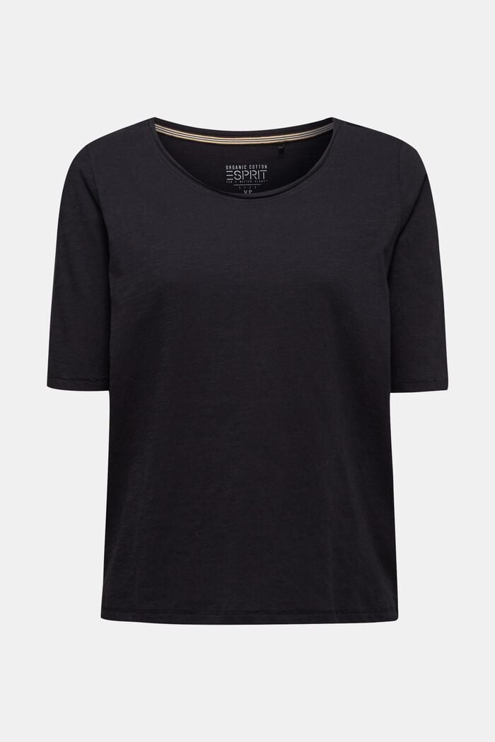 T-shirt, 100% bawełny organicznej, BLACK, detail image number 0