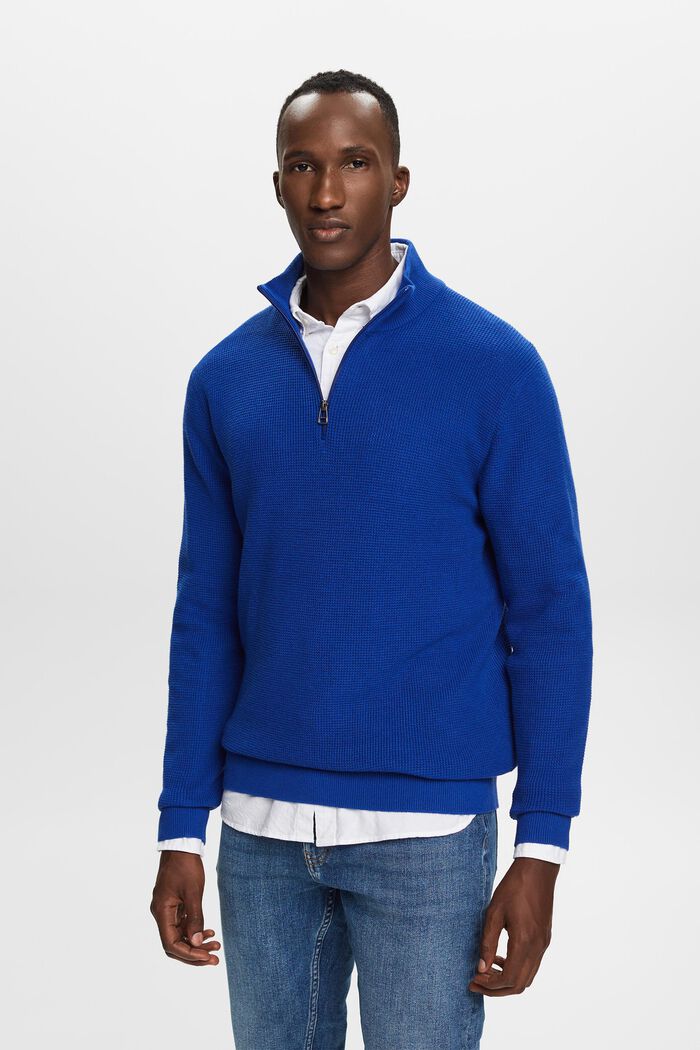 Sweaters, BRIGHT BLUE, detail image number 0